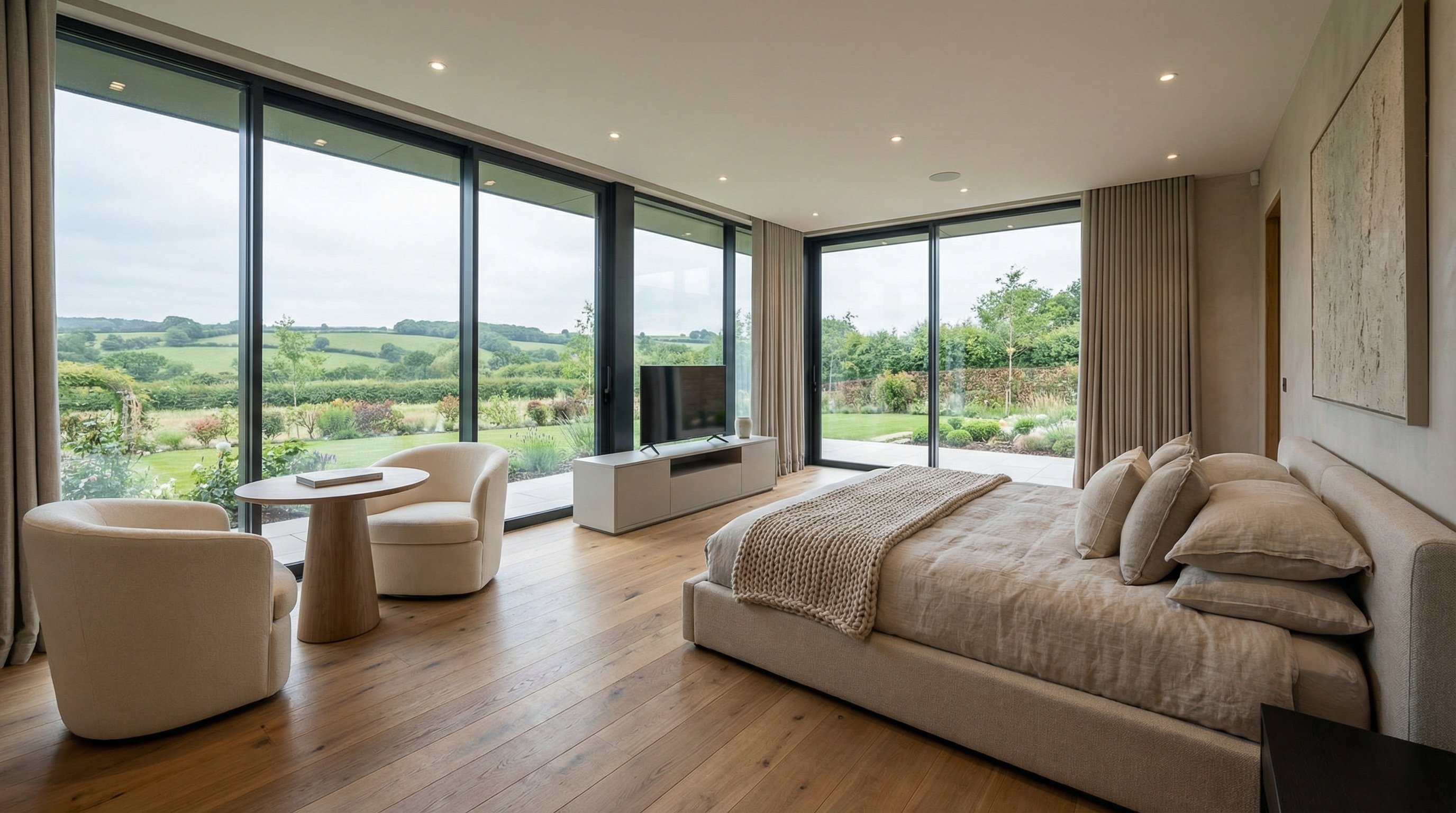 High-quality new build interior in East Anglia